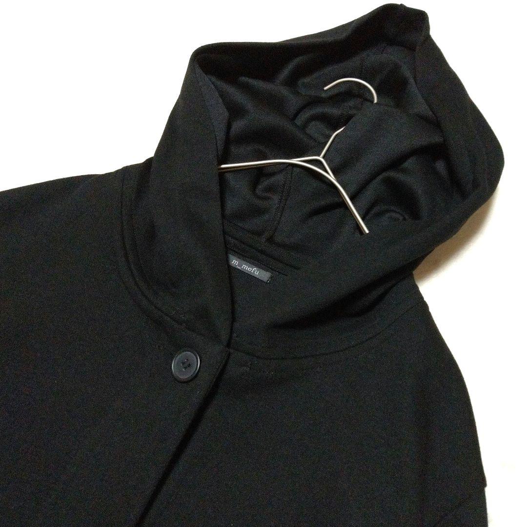 新品　m＿mefu　ウール　異素材　ブルゾン　パーカー　L　芽風　センソユニコ