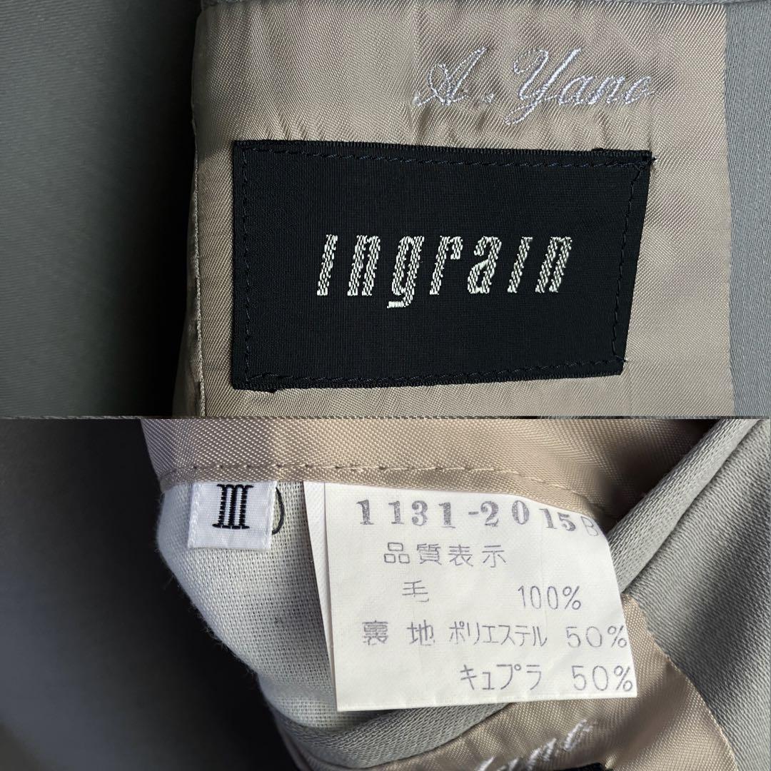 美品✨スーツセットアップ　ダブルブレスト　背抜き　ライトグリーン　M〜L