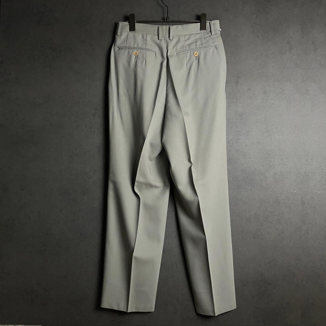 美品✨スーツセットアップ　ダブルブレスト　背抜き　ライトグリーン　M〜L