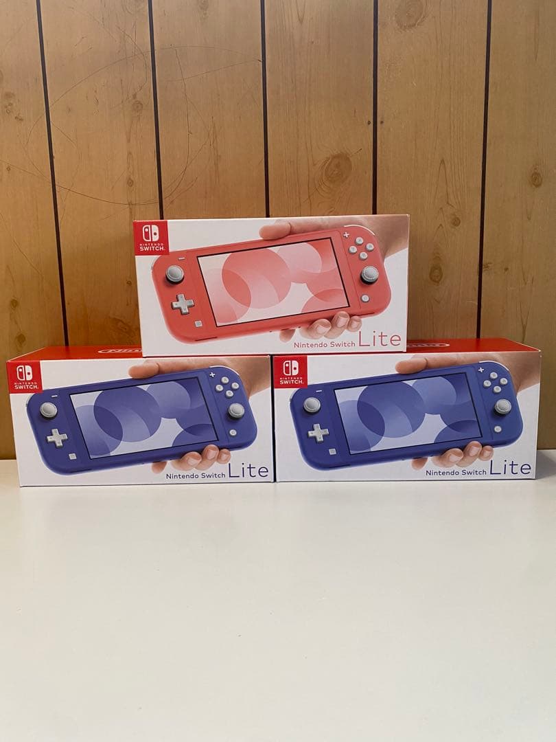 Nintendo Switch Lite 3色セット
