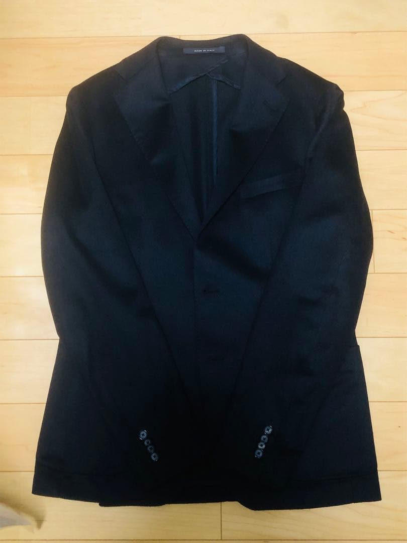 ☆美品☆ タリアトーレ　キャメル100%ネイビージャケット