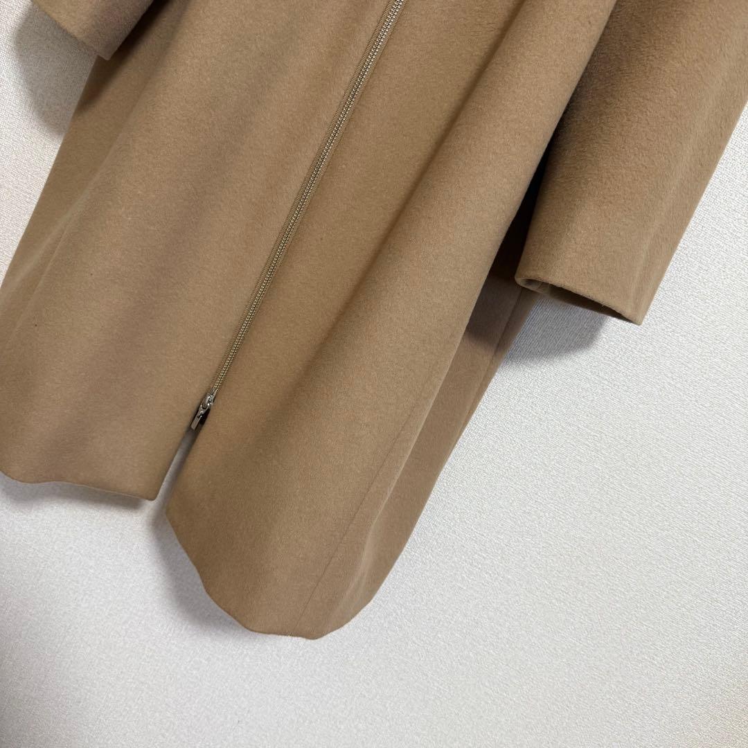 ★FOXEY★マリソル ブレンダさん着用★上質ウールゆったりコート★キャメル