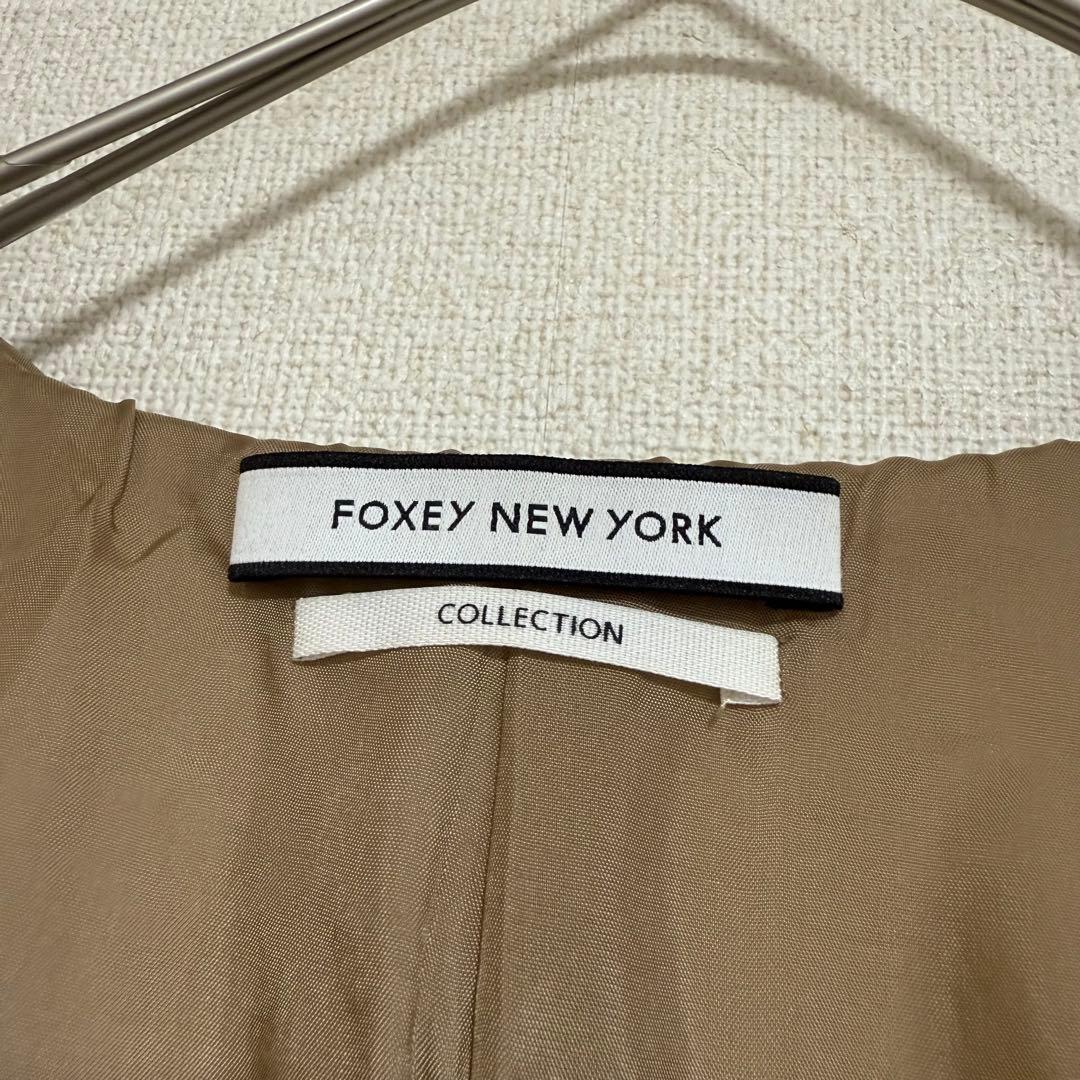 ★FOXEY★マリソル ブレンダさん着用★上質ウールゆったりコート★キャメル