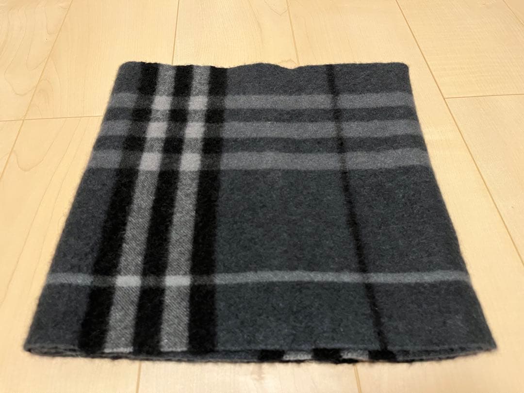 バーバリー　カシミア100%　スヌード　ネックウォーマー　マフラー