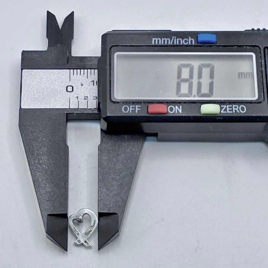 ティファニー　ラビングハート　ピアス　スタッド　シルバー　パロマピカソ