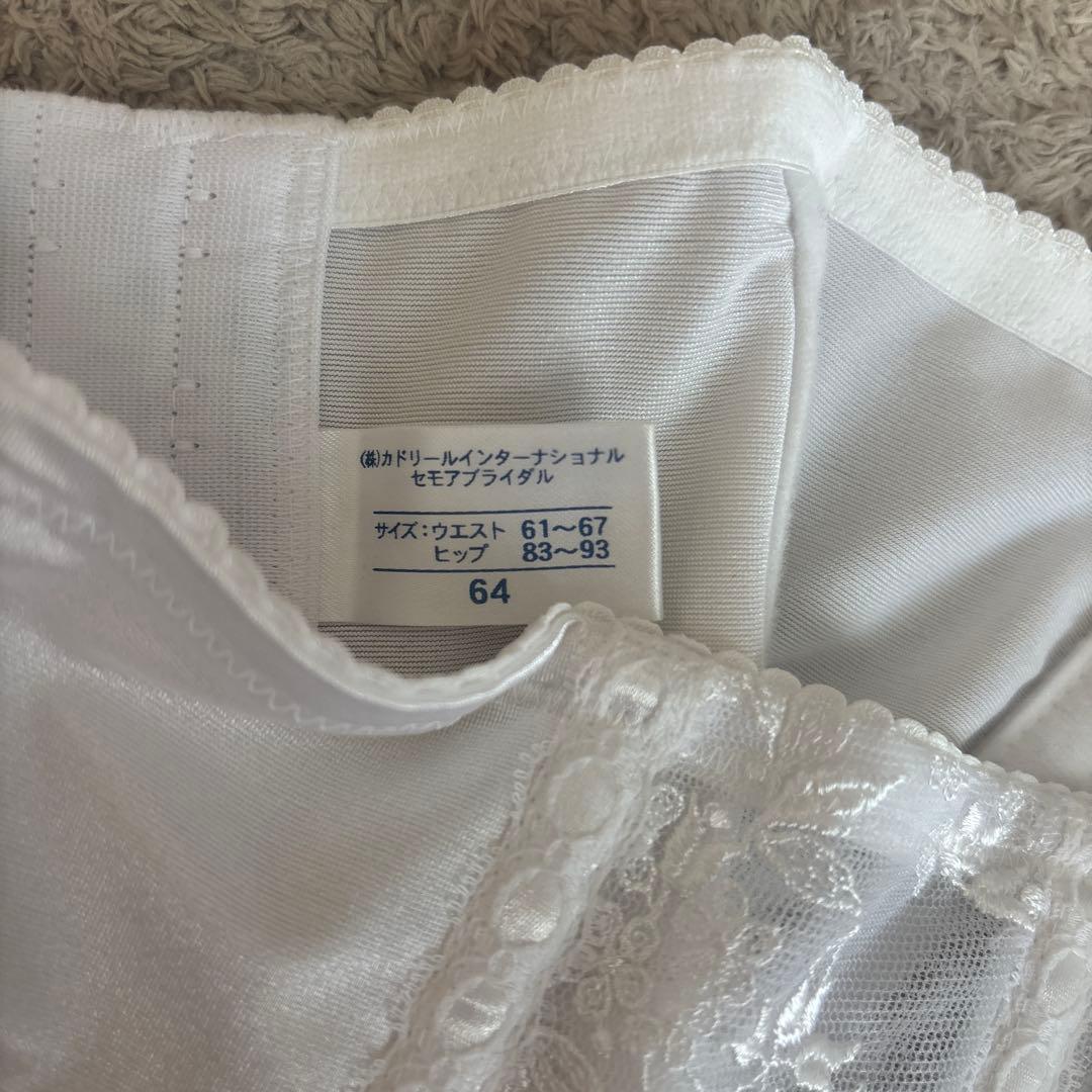 タカミブライダル ブライダルインナー セモア セミロングラインブラ ドロワーズ