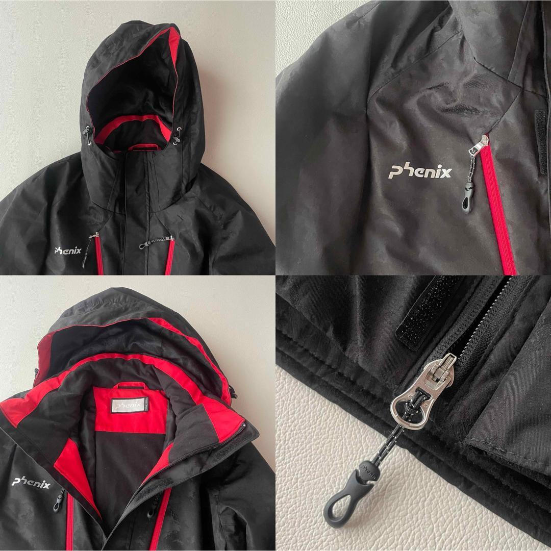 5489【美品】フェニックス 上下セット ジャケット パンツ 中綿入り ブラック