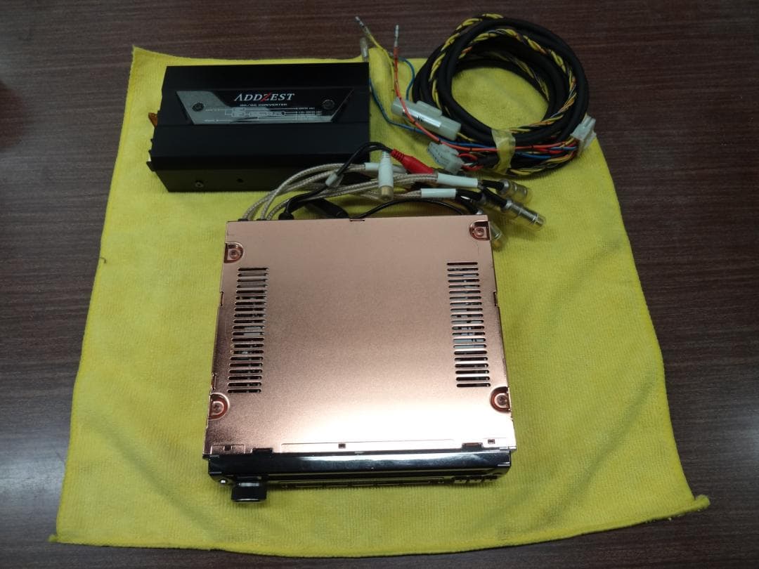 実動！美品！ADDZEST DRZ29255 ヘッドユニット　動作確認済み