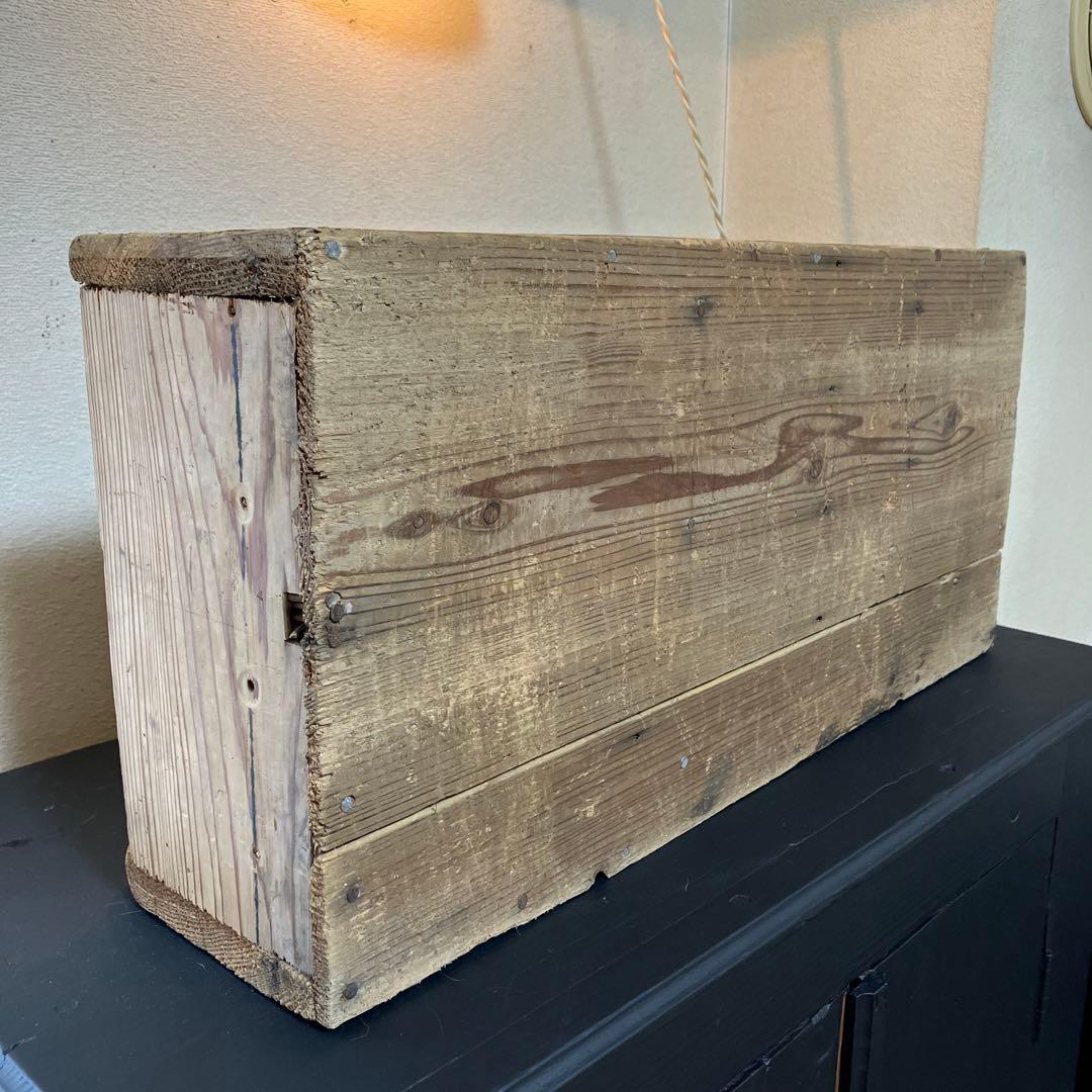 アンティーク　仕切り　棚　ディスプレイラック　パイン