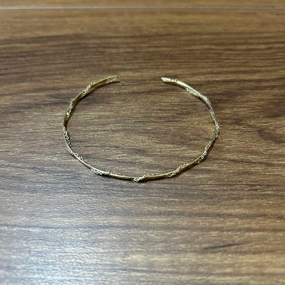 ココシュニック K10 バングル　ラップチェーンバングル