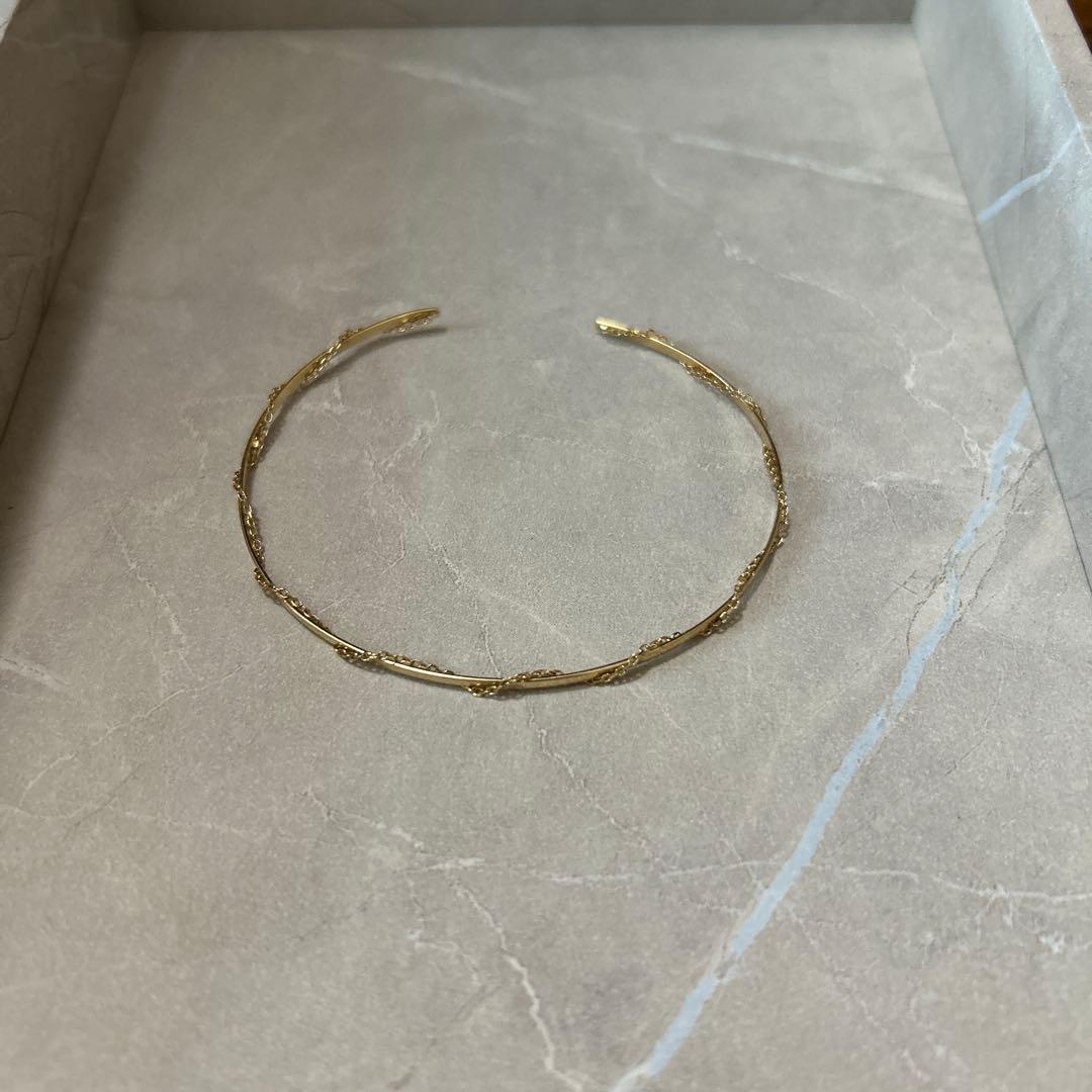 ココシュニック K10 バングル　ラップチェーンバングル