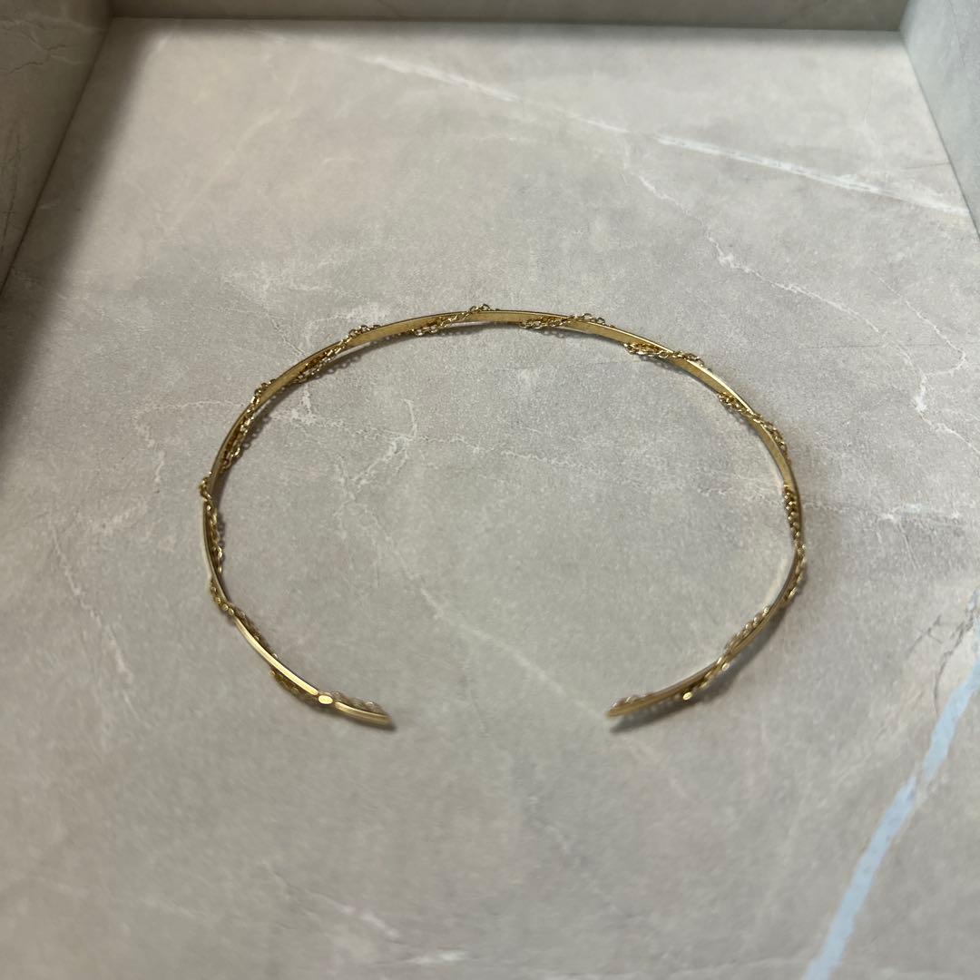 ココシュニック K10 バングル　ラップチェーンバングル