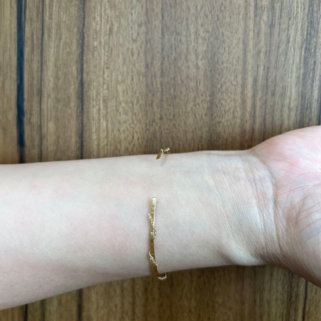 ココシュニック K10 バングル　ラップチェーンバングル