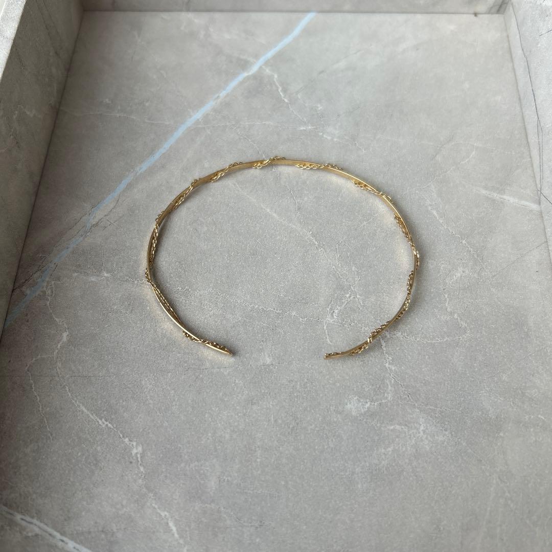 ココシュニック K10 バングル　ラップチェーンバングル