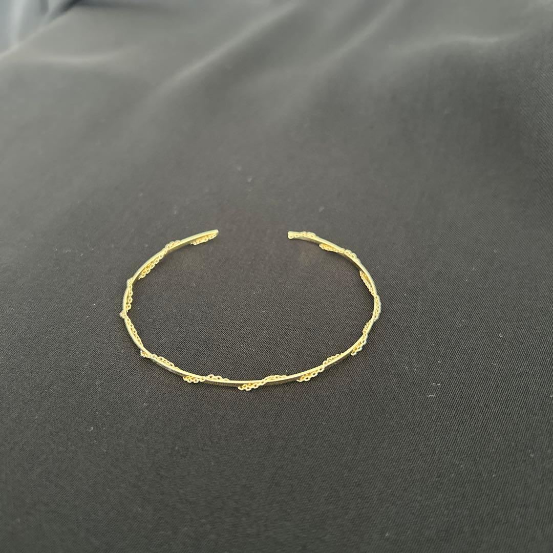 ココシュニック K10 バングル　ラップチェーンバングル