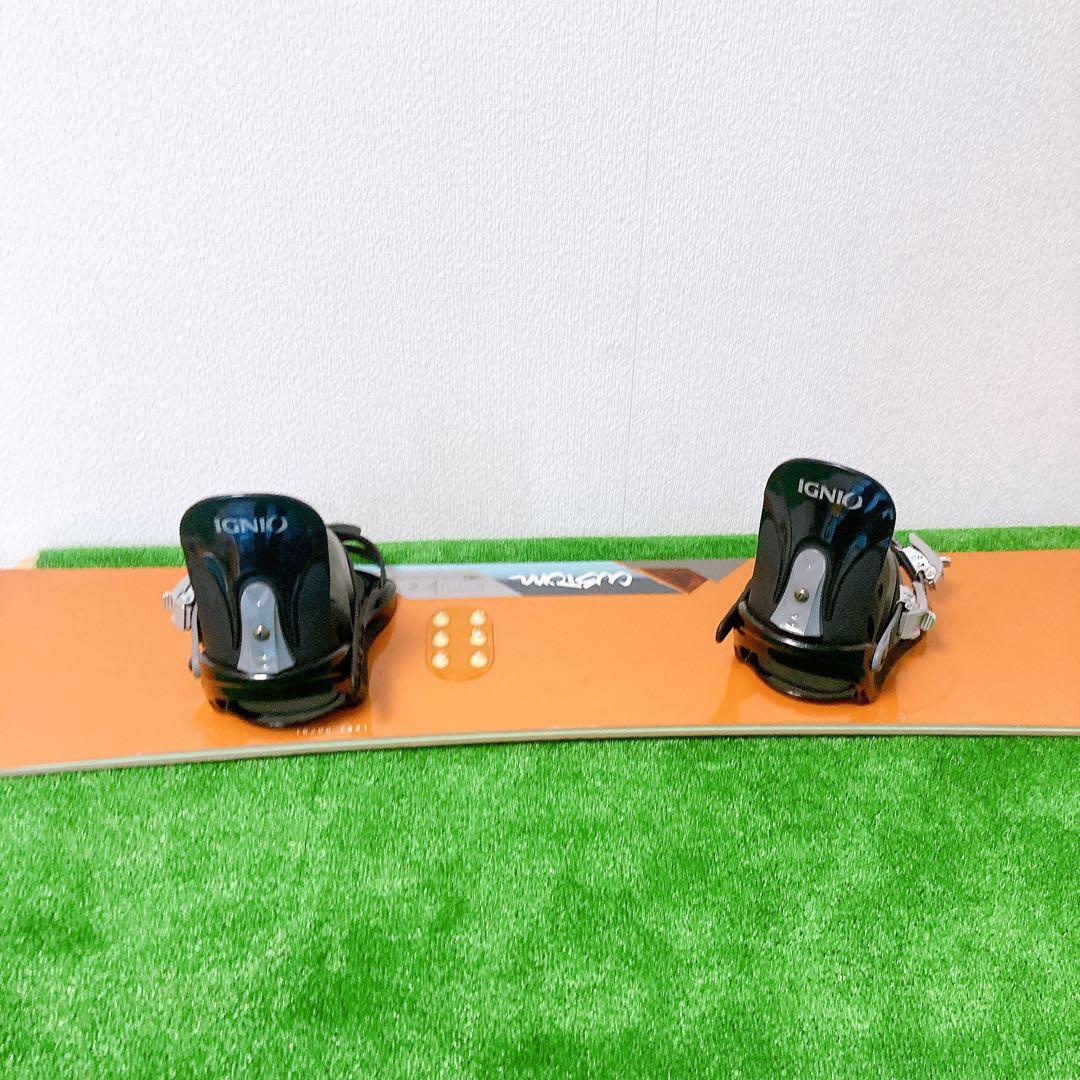 Burton CUSTOM 151cm ボード IGNIO S/Mサイズ セット