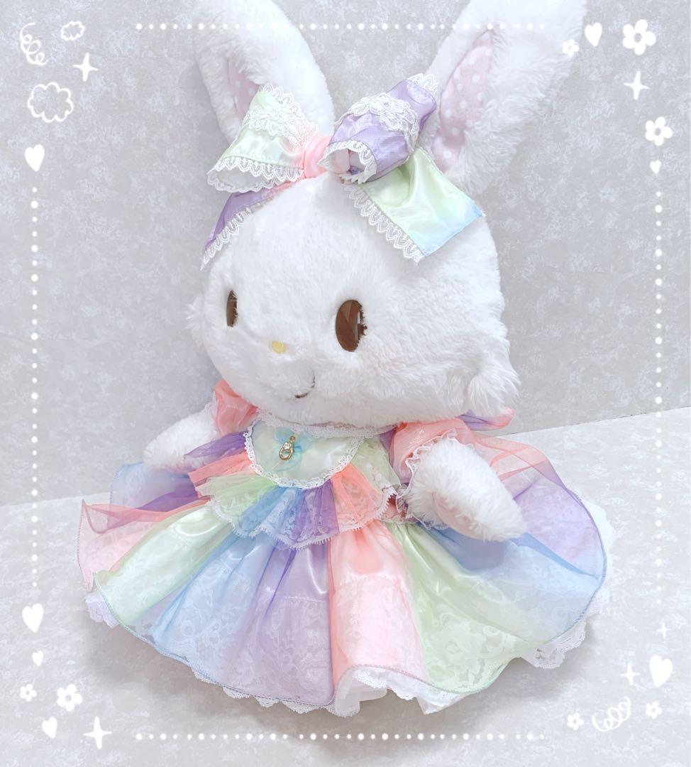 ウィッシュミーメル　メルメルドール　パステルカラーのフリルドレスセット