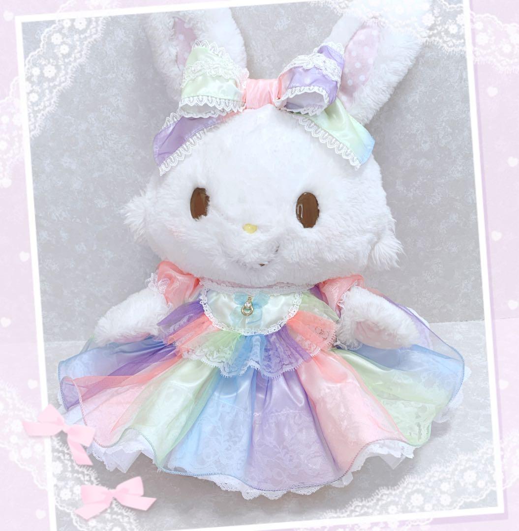 ウィッシュミーメル　メルメルドール　パステルカラーのフリルドレスセット