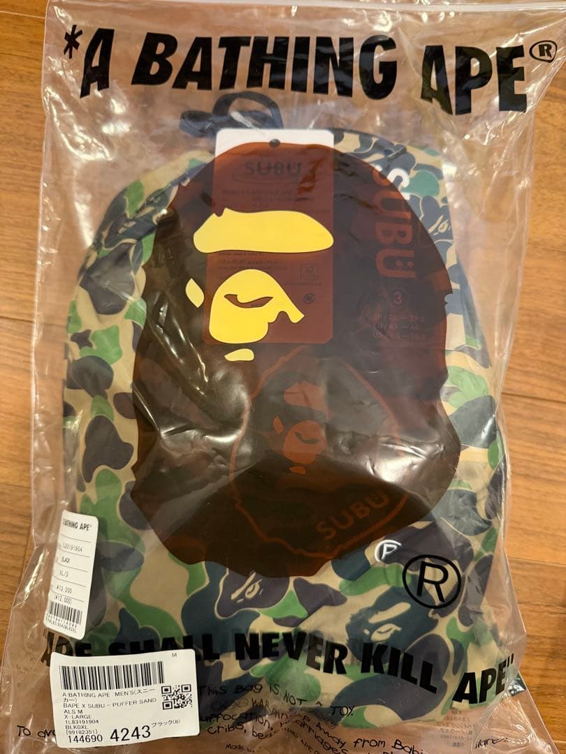 BAPE SUBU PUFFER SANDALS サンダル XL