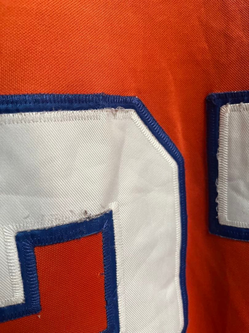 90s mitchell&ness NFL フットボールシャツ XL オレンジ