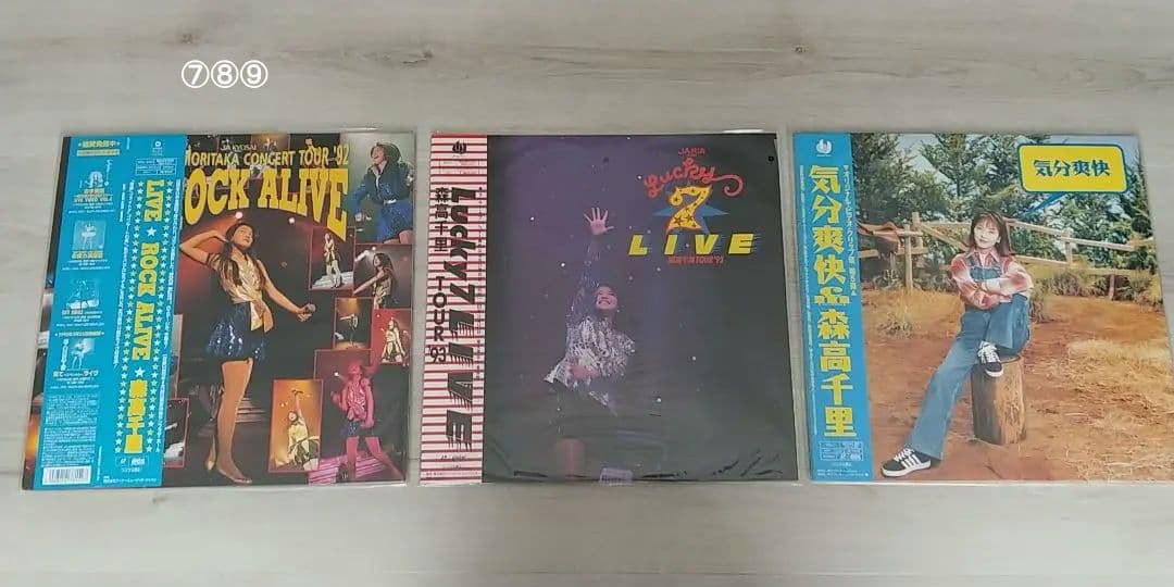 森高千里　レーザーディスク　合計11枚