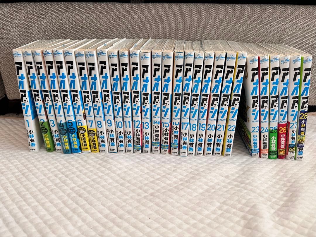 【nijntje】漫画アオアシ【ほぼ全巻1〜38巻】＋ 関連本/小林有吾