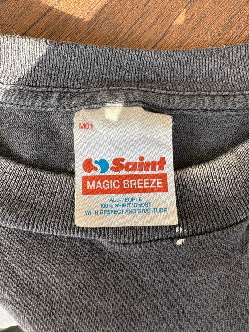 Saint Mxxxxxx Tシャツ watson着用