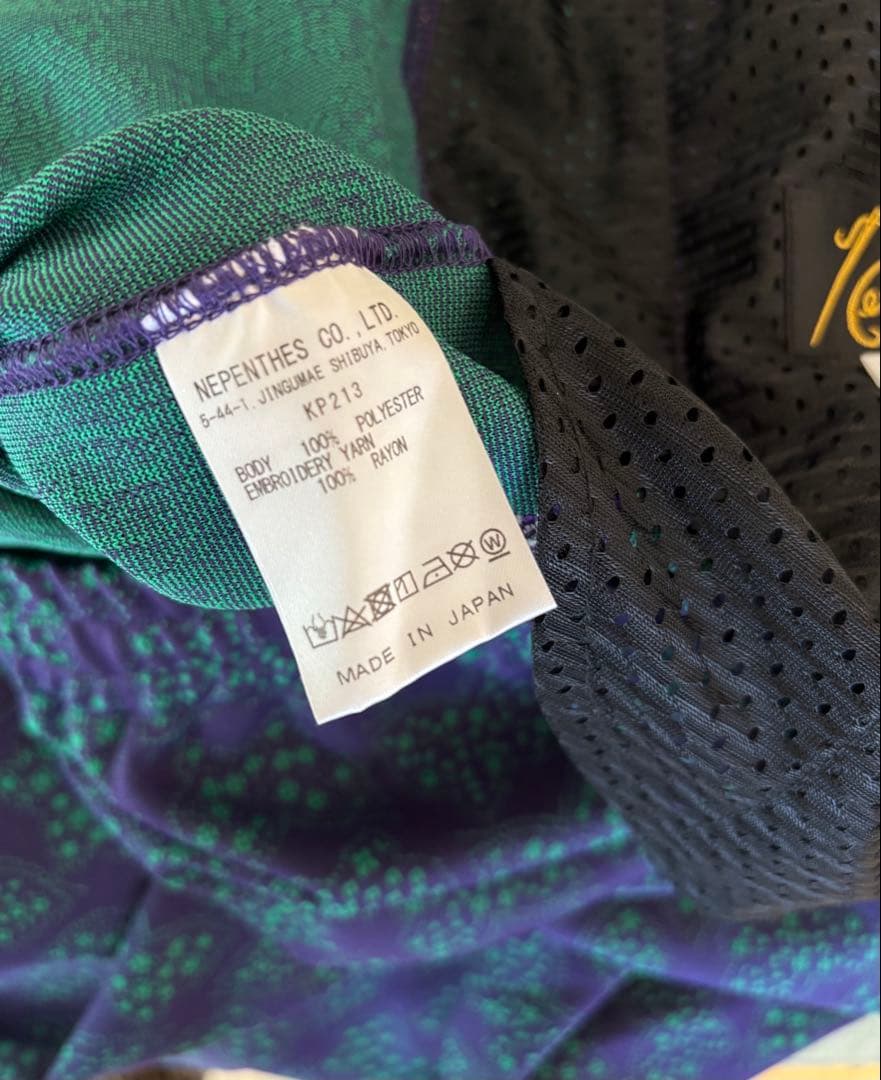 ニードルス　総柄トラックパンツ