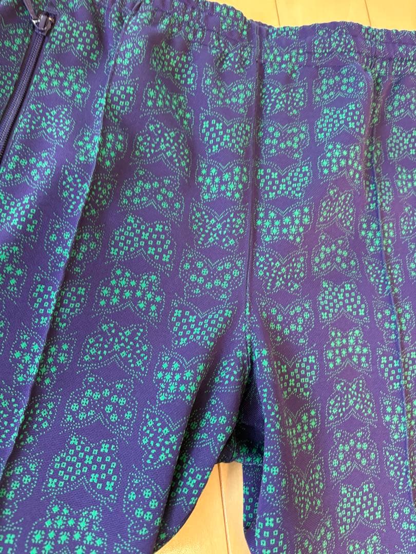 ニードルス　総柄トラックパンツ