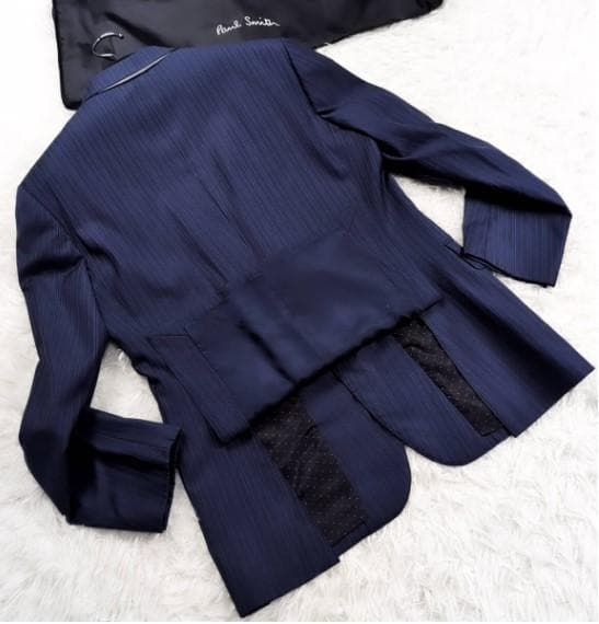 Paul Smith×LoroPiana３ピース紺ロロピアーナ×ポールスミス