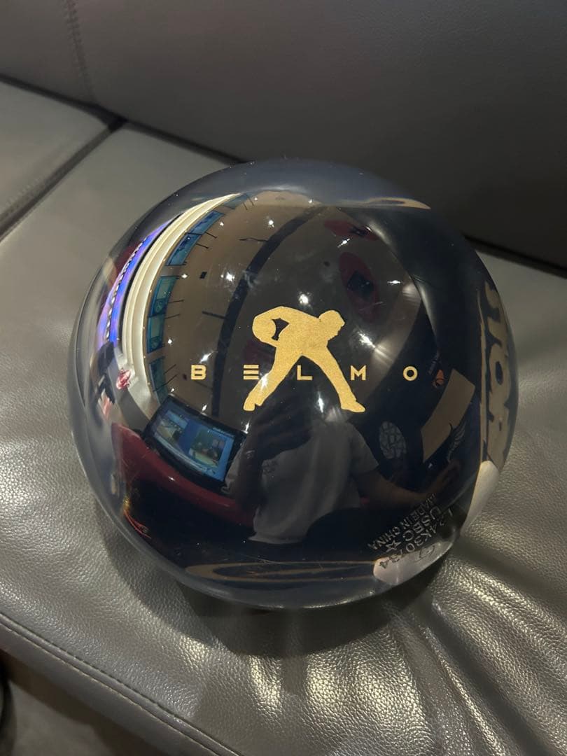 クリアストームベルモ　ブラック/ゴールド　スペアボール