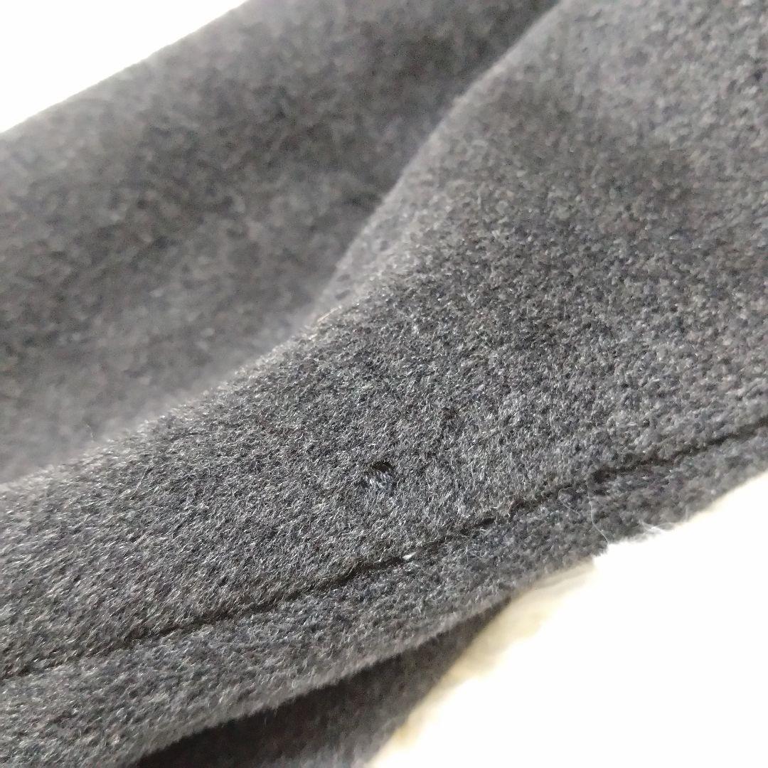 MaxMara 銀タグ チェスターコート ロング丈 ウール グレー 38