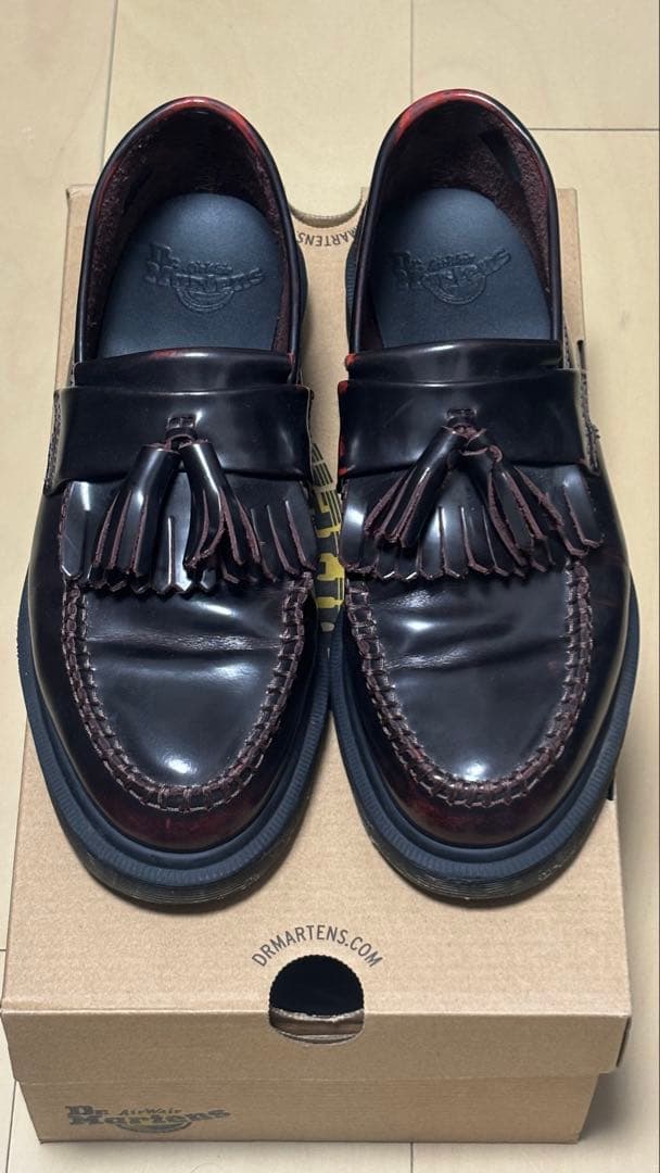 【ドクターマーチン】タッセルローファー ADRIAN UK6(25cm) 箱付き