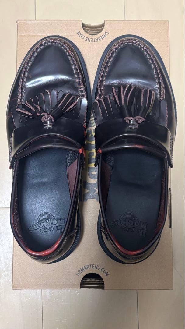 【ドクターマーチン】タッセルローファー ADRIAN UK6(25cm) 箱付き