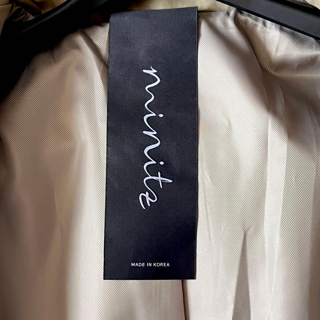 美品✨AP STUDIO　MINITZ　トレンチコート　オーバーサイズ　カーキ