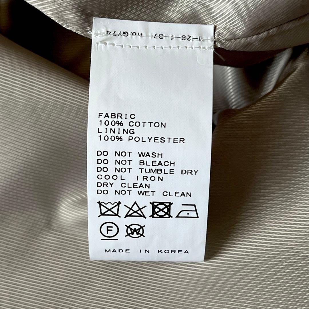 美品✨AP STUDIO　MINITZ　トレンチコート　オーバーサイズ　カーキ