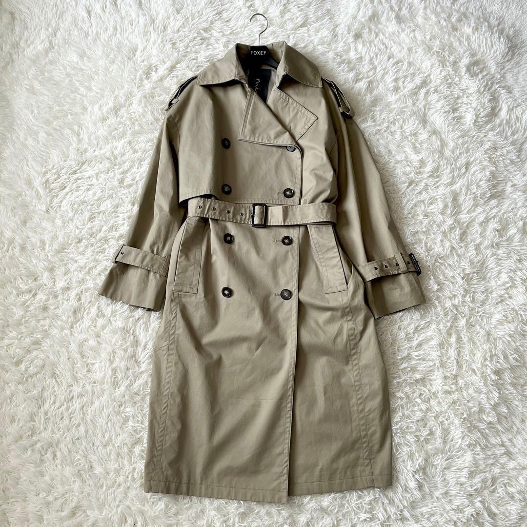 美品✨AP STUDIO　MINITZ　トレンチコート　オーバーサイズ　カーキ