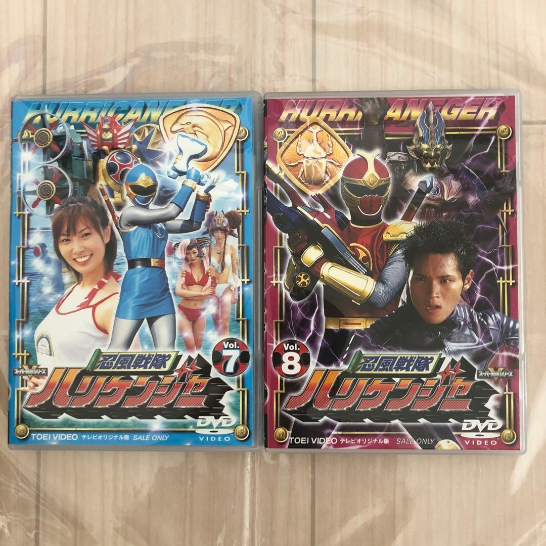 忍風戦隊ハリケンジャー DVD 全巻 12巻セット
