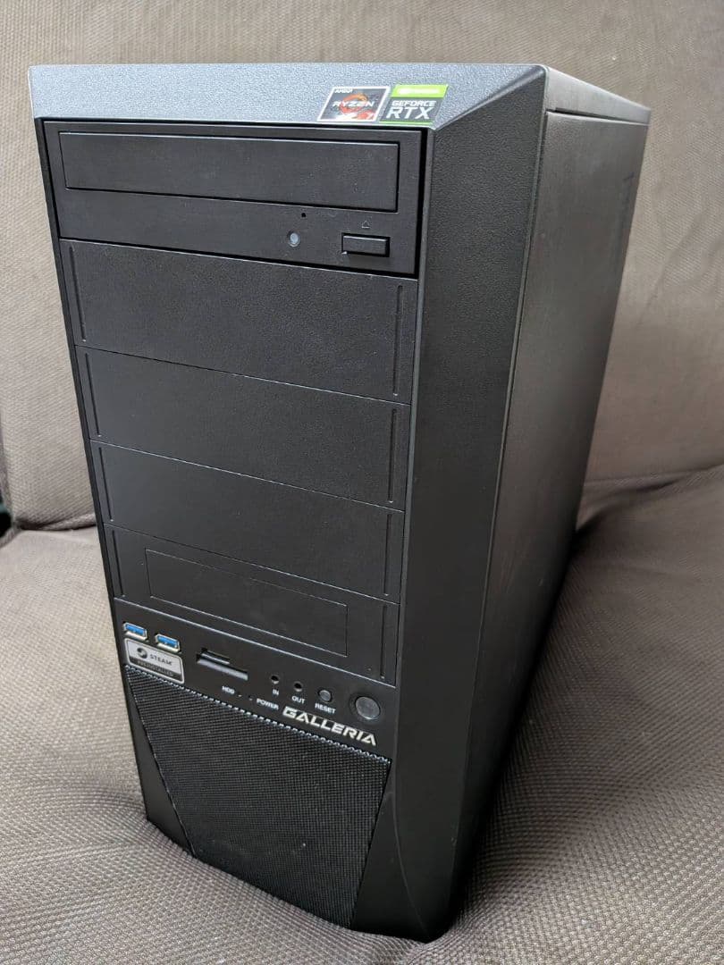 ゲーミングPC/GALLERIA/Ryzen 7 2700X/ RTX