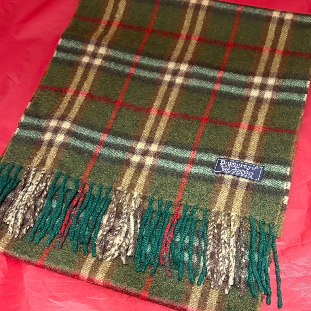 Burberrys☆cashmere100％マフラー