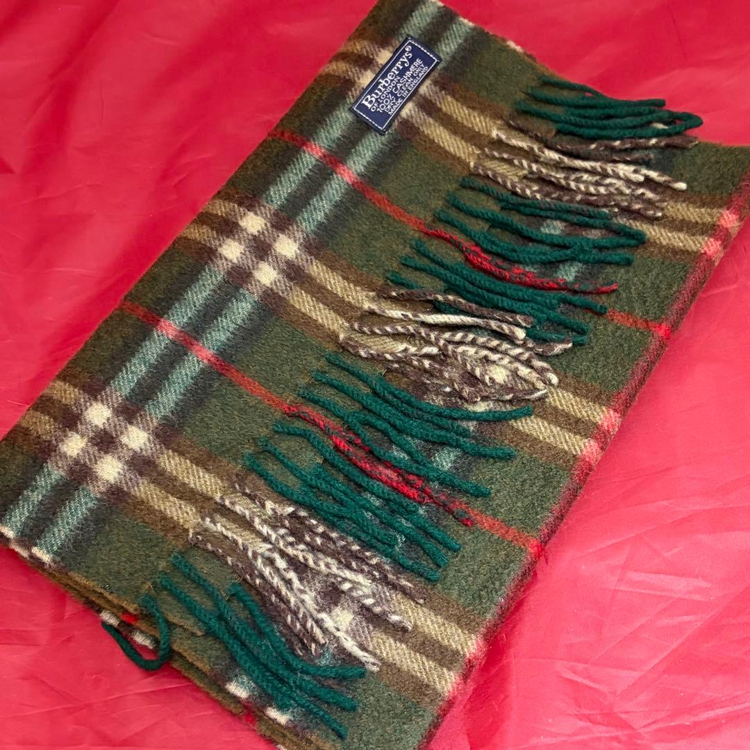 Burberrys☆cashmere100％マフラー