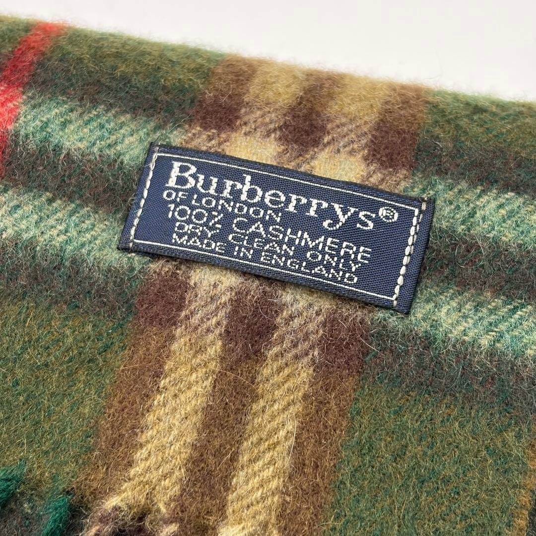 Burberrys☆cashmere100％マフラー