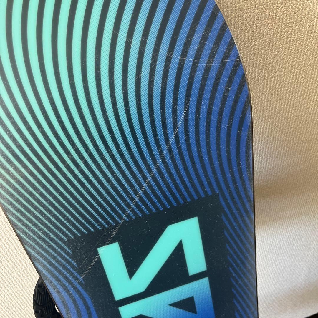 最終値下げSALOMON スノーボード130cm BURTON バインディング