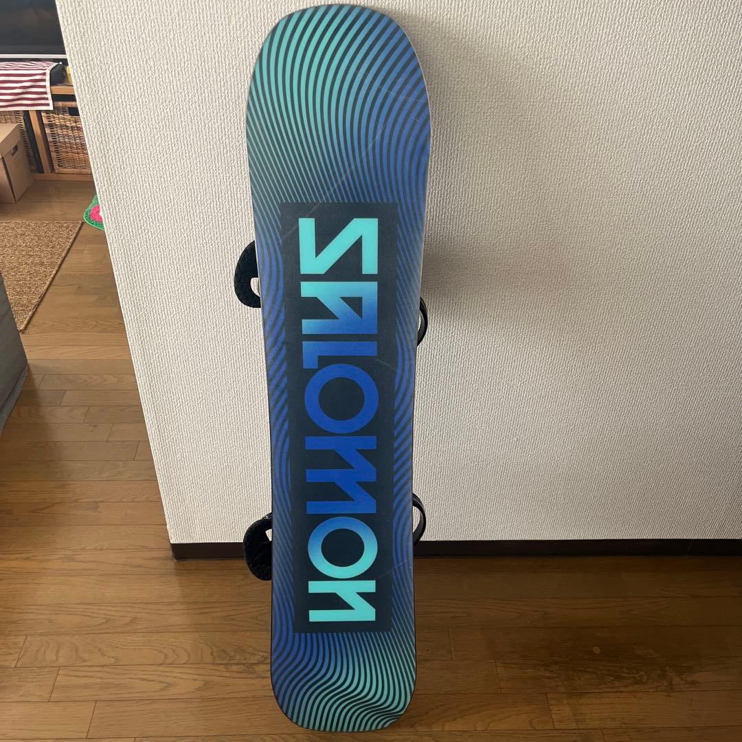 最終値下げSALOMON スノーボード130cm BURTON バインディング