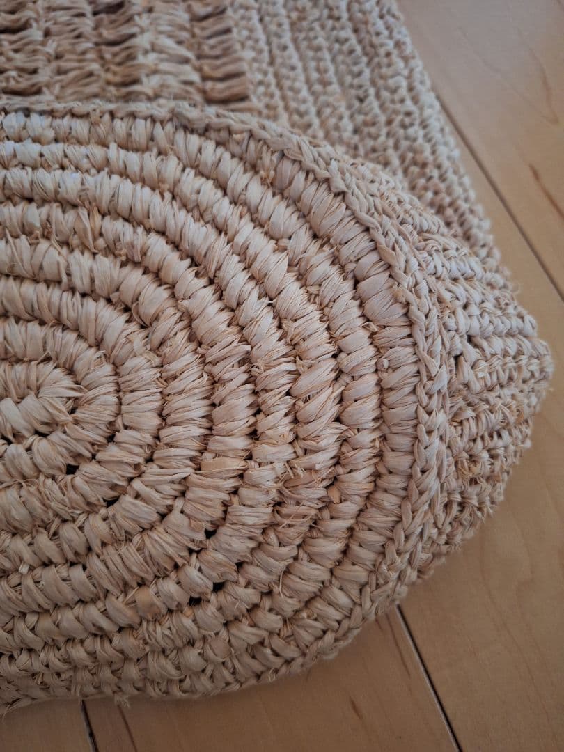 A POINT ETC★アポワンウテセ★ラフィア★かごバッグ