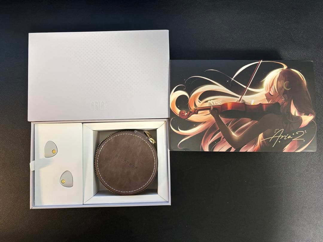 【美品】moondrop aria2　有線イヤホン