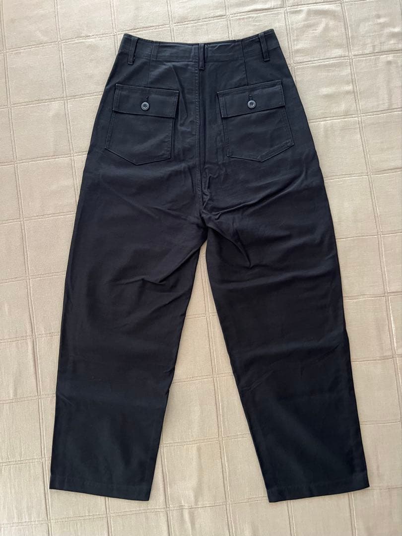 BLACK BY MOUSSY/ブラックバイマウジー　ベイカーパンツ　ブラック