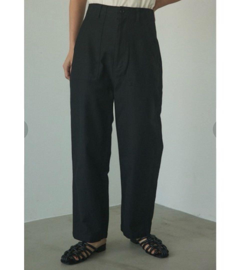 BLACK BY MOUSSY/ブラックバイマウジー　ベイカーパンツ　ブラック