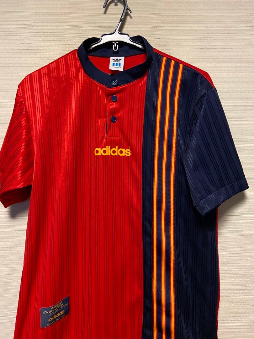 90s サッカースペイン代表　アディダス　ゲームシャツ ユニフォーム