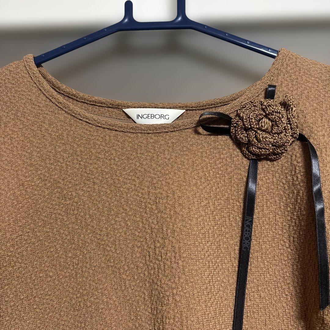 せんちゃんさん専用 INCEBORG ブラウンチュニック 半袖